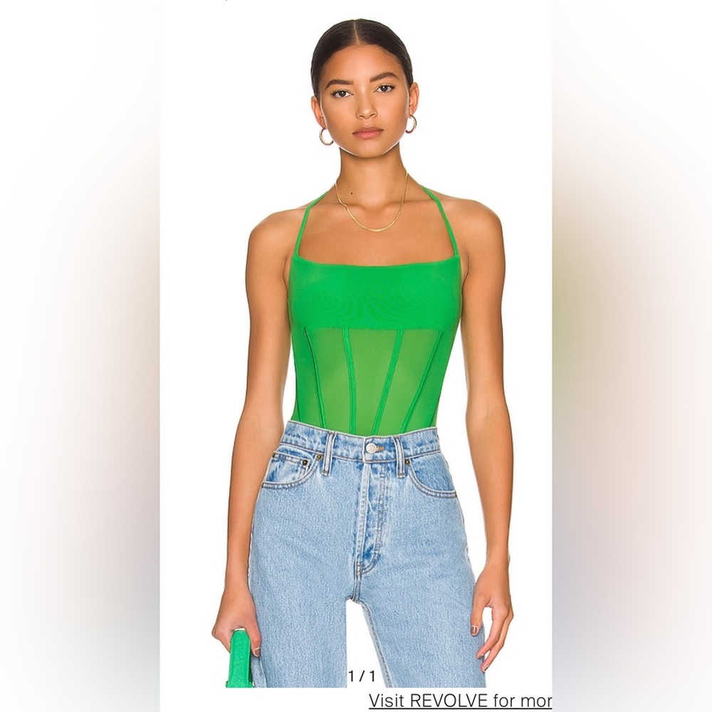Green bodysuit. New with tags.